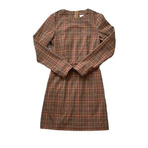 H&M long sleeve pencil dress size 2